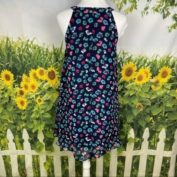 BETSY JOHNSON Navy Floral Shift Dress 4 - Picture 5 of 15